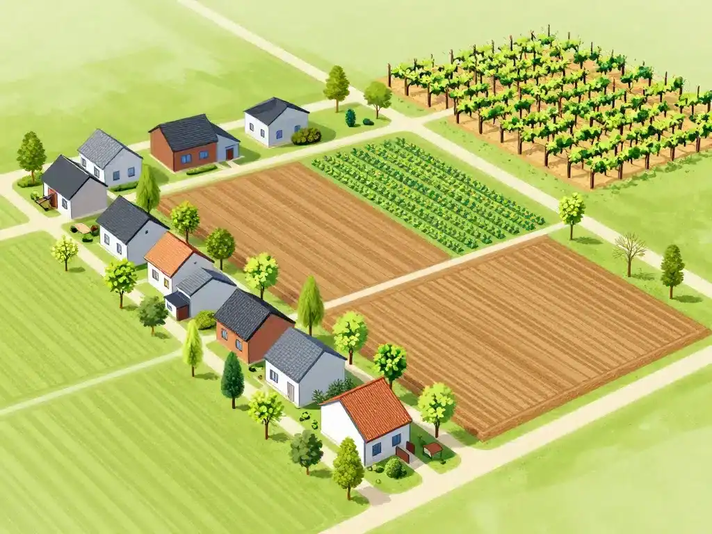 1 hectare en m2 division terrain immobilier exploitation