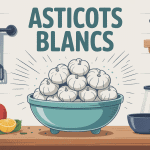Illustration asticots blancs bac ordures cuisine