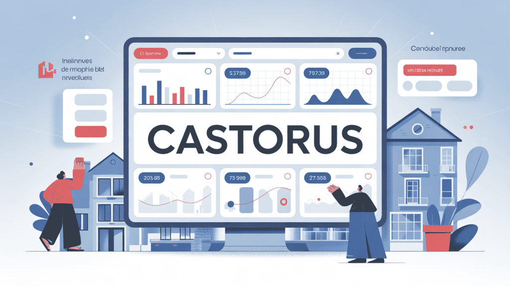 castorus interface graphique analyse prix immobilier