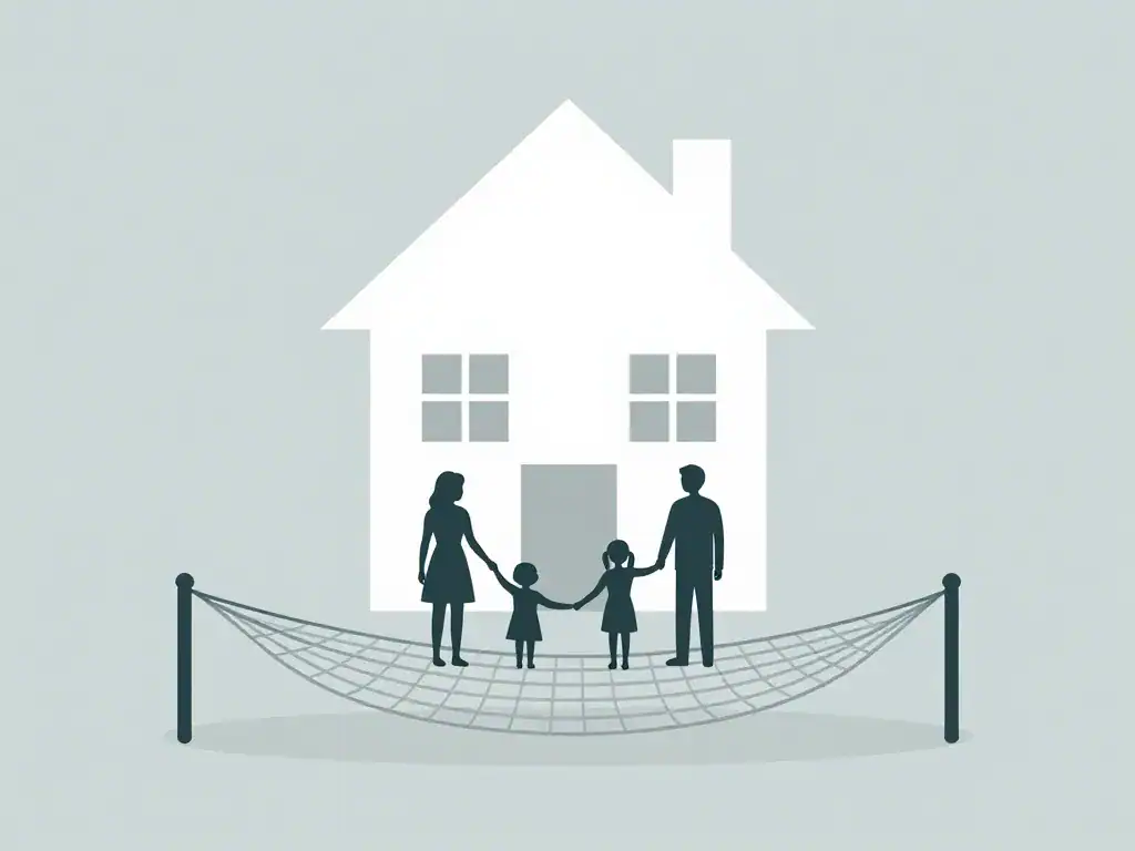 Fin des APL pour les propriétaires, sécurité financière retirée d’une famille devant sa maison