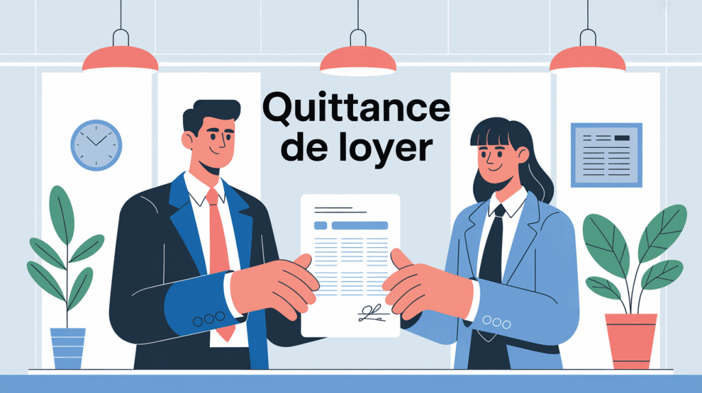 quittance de loyer échange propriétaire locataire