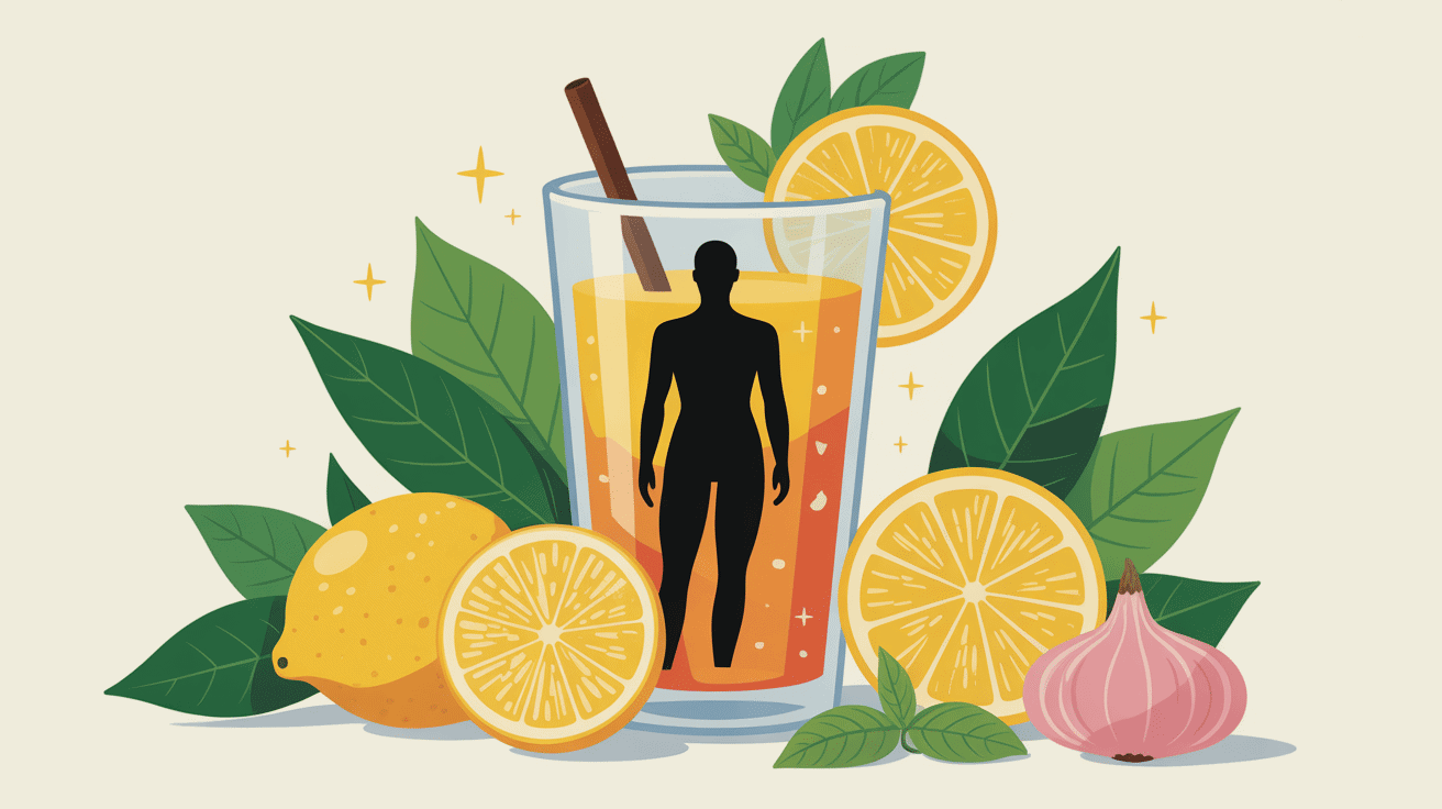 boisson pour perdre 5 kilos en 1 semaine verre citron silhouette