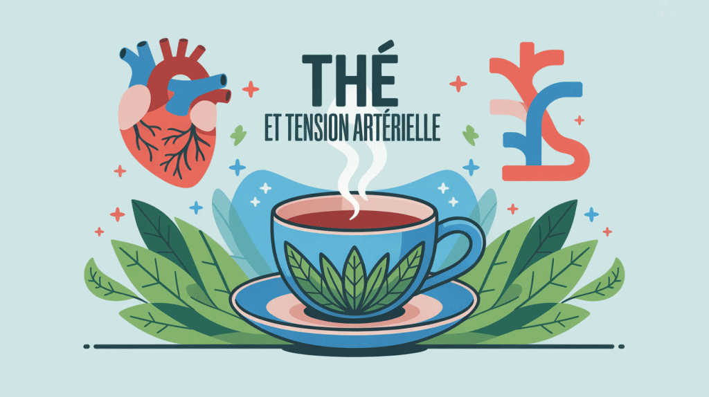 illustration comment faire baisser une tension avec le the
