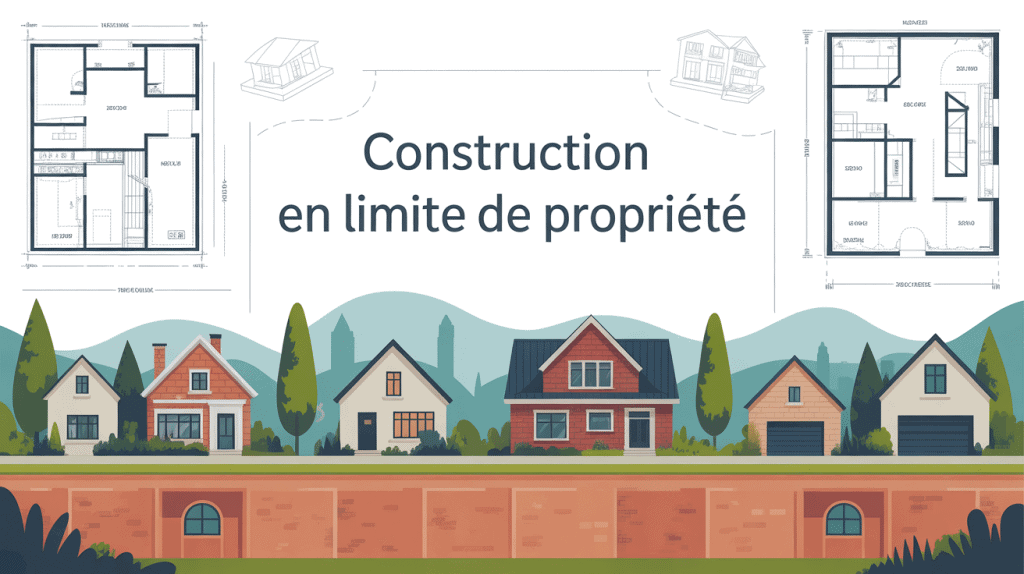 Construction en limite de propriété : règles, distances et solutions possibles