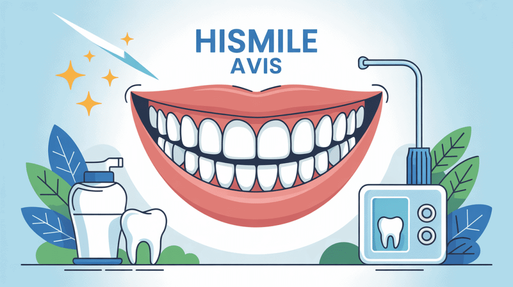 Hismile avis image moderne blanchiment dents à domicile