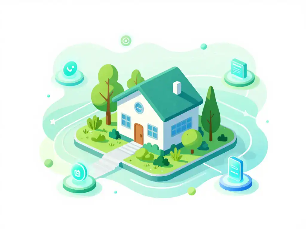 Maison du futur écologique et connectée