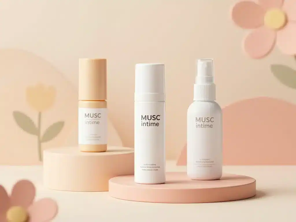Musc intime avis visuel produits explicatifs