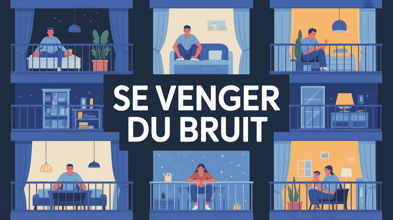 Se venger du bruit appartement du dessus résident calme