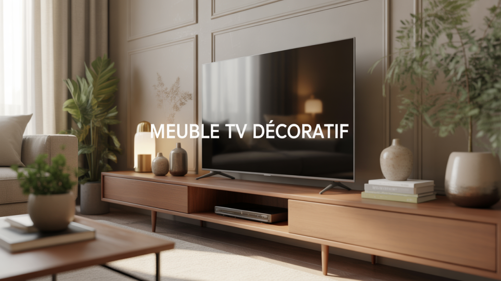 Comment choisir un meuble TV décoratif pour votre salon