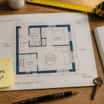 chambre moins de 9m2 vente plan bureau