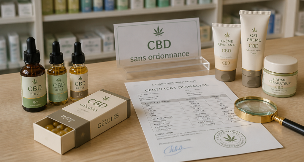 CBD en pharmacie sans ordonnance : 3 critères pour un achat sécurisé et légal