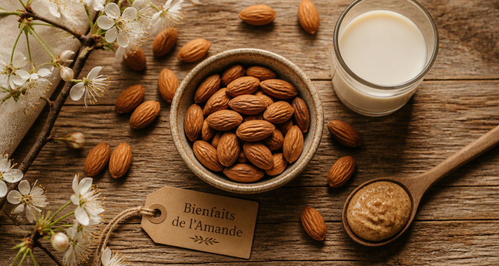 Amandes : 23 unités par jour pour 4 bienfaits santé prouvés