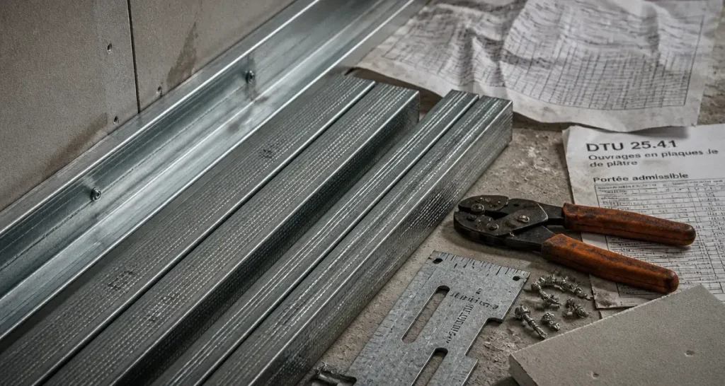 Plafond autoportant : les distances maximales pour éviter l&rsquo;affaissement