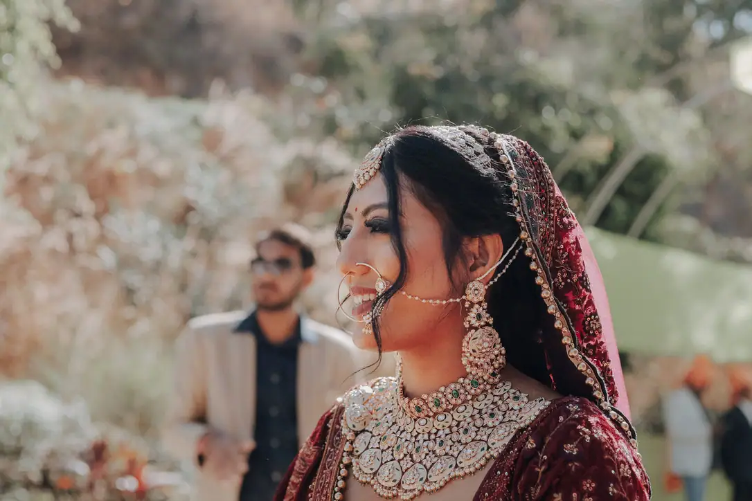 indian wedding bridal photos