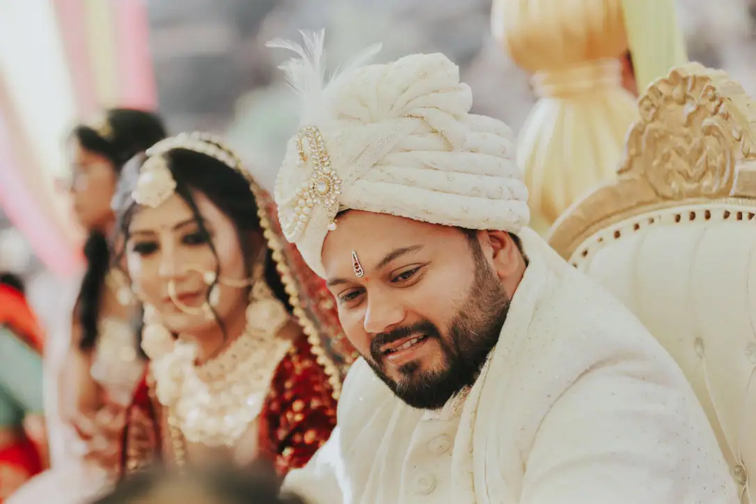 indian wedding couple photography