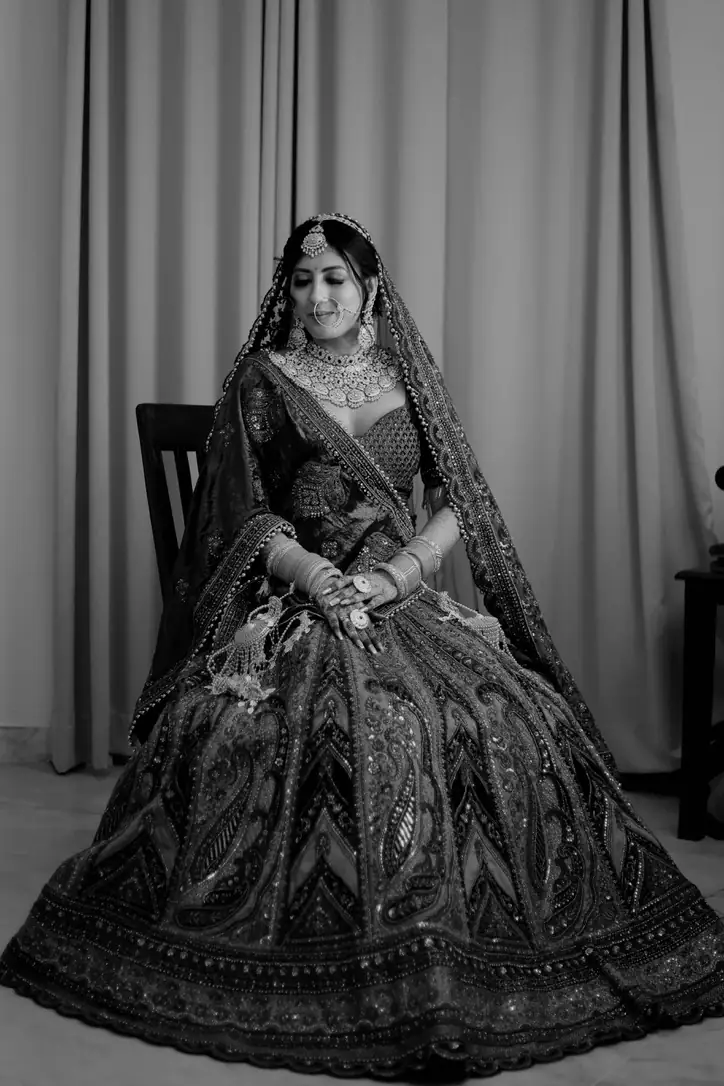 indian wedding bridal photos