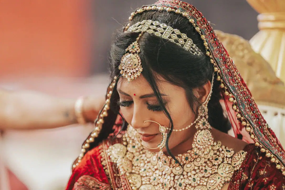 indian bridal portraits