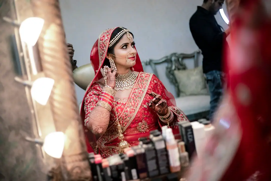 indian bridal portraits