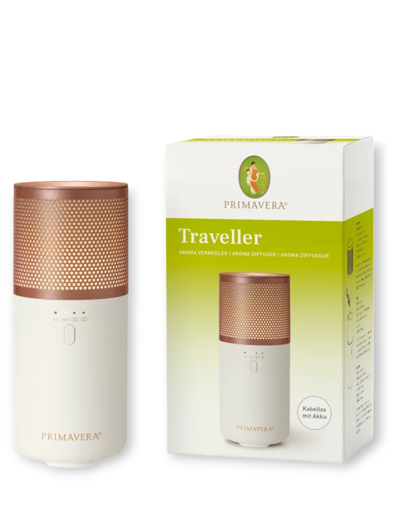 Безжичен арома дифузер Traveller Primavera - Кутия и дифузер