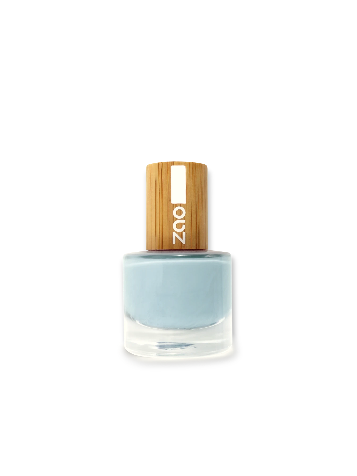 ZAO Organic Натурален лак за нокти Sugarde almond blue 682