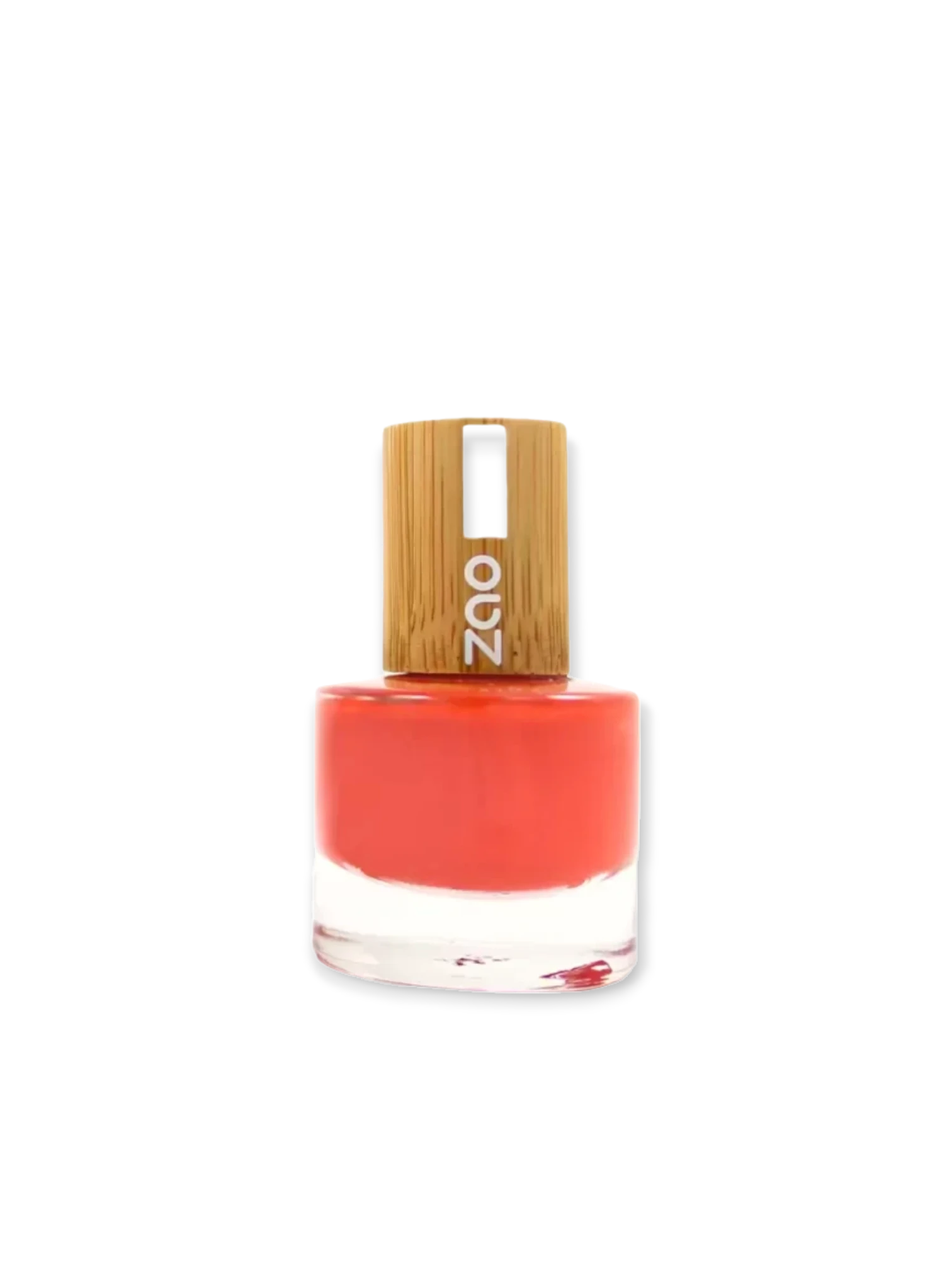 ZAO Organic Натурален лак за нокти Orange coral 683