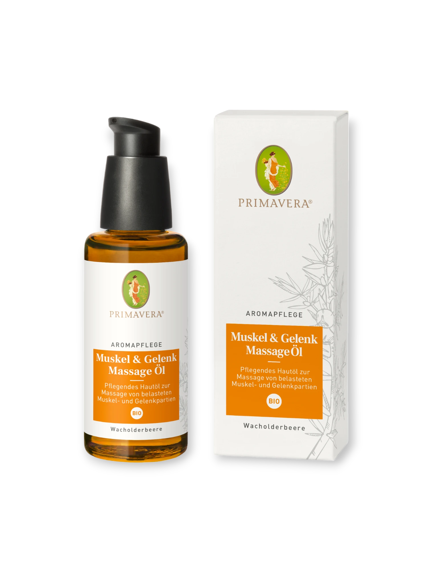Масажно масло за Мускули и стави, Aroma Care, 50 мл Primavera
