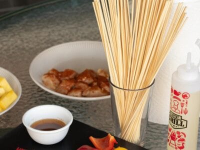 Expert Grill Bamboo Skewers for Grilling, 50 Count