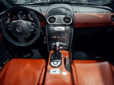 Mercedes SLR McLaren 2008 luxury sports car jointly developed by Mercedes-Benz and McLaren Automotive