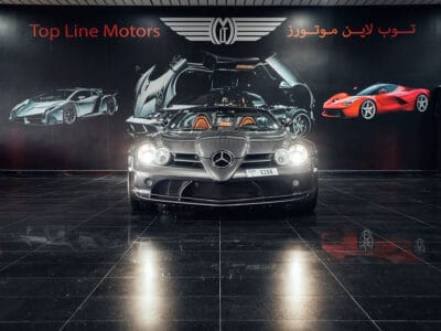 Mercedes SLR McLaren 2008 luxury sports car jointly developed by Mercedes-Benz and McLaren Automotive