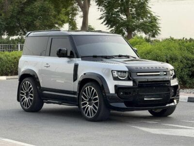 Land Rover Defender P400 90 X 3.0L 2021 (6 Seater) GCC SPEC UNDER WARRANTY NEAT AND CLEAN