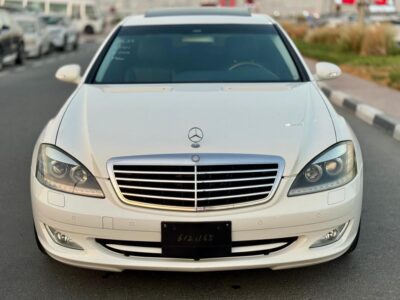 2006 Mercedes-Benz S 350 3.5-liter V6 Engine White Black