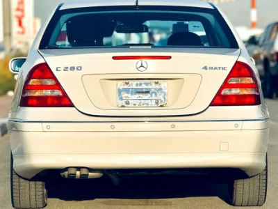 2006 Mercedes-Benz C-Class C280 V6 SUPER CLEAN CAR White Black