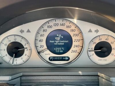 2004 Mercedes-Benz E 320 3.2-liter V6 Engine White Black