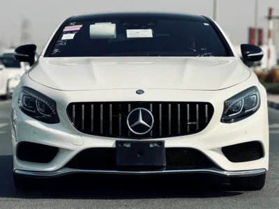 2015 Mercedes-Benz S-Class S 550 4Matic Coupe DEIGNO EDITION 1 White Red