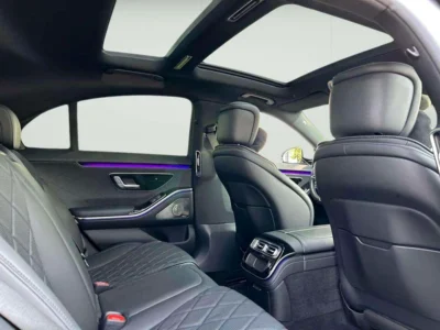 2021 Mercedes-Benz S-Class S 500 6 Cylinders Engine Silver Black