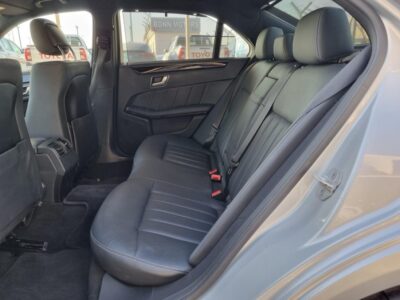 2014 Mercedes-Benz E 400 3.0-liter twin-turbocharged V6 Silver