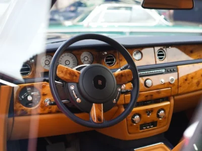 2015 Rolls-Royce Phantom Drophead 6.8L Rolls Royce Drophead Blue Tan