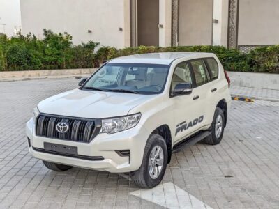 2023 Toyota Prado TXL 2.7L 4 Cylinders Engine GCC Specs White Beige