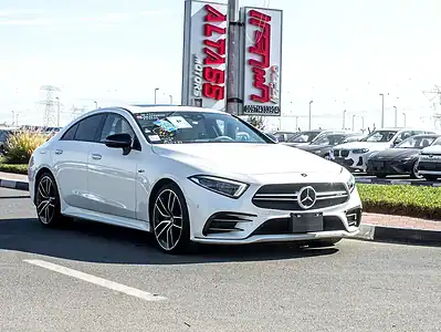 2019 Mercedes-Benz CLS-Class CLS 53 AMG 6 Cylinders Engine White Beige
