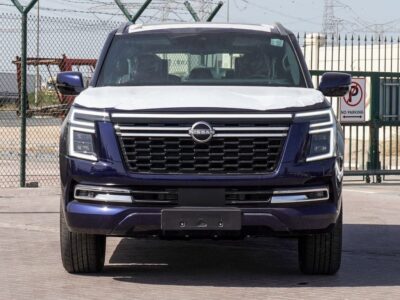 2026 Nissan Patrol PLATINUM V6 Engine Blue Red GCC Specs