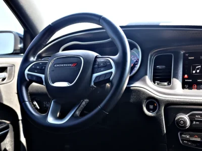 2017 Dodge Charger SXT MID 6 Cylinders Engine GCC Specs Black Sedan