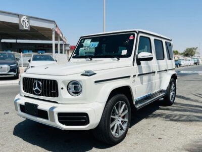 2019 MERCEDES BENZ G 63 AMG 4.0L V8 Biturbo Engine White Black