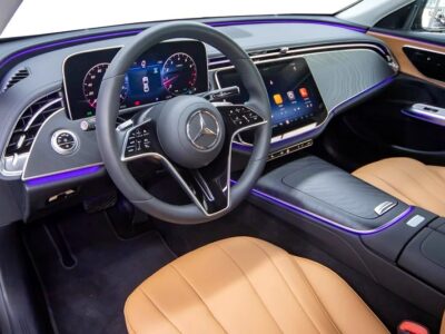 2024 Mercedes-Benz E-Class E 200 4 Cylinder Engine Black Tan