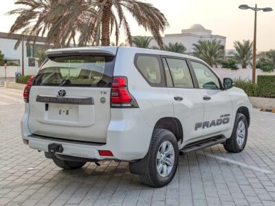2023 Toyota Prado TXL 2.7L 4 Cylinders Engine GCC Specs White Beige