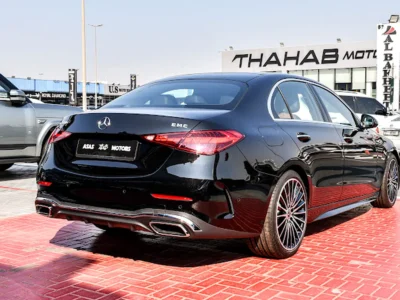 2026 Mercedes-Benz C-Class C200 4 Cylinders Engine Black Tan GCC Specs