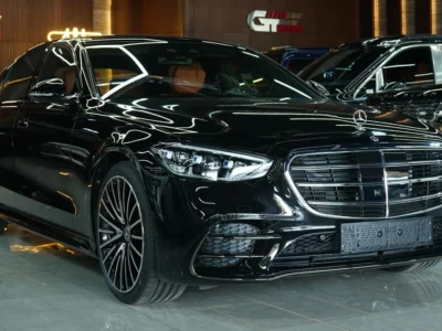 2026 Mercedes-Benz S 500 6 Cylinders Engine Black Tan GCC Specs