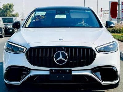 2025 Mercedes-Benz S-Class S 63 4Matic Plus E Performance White Beige