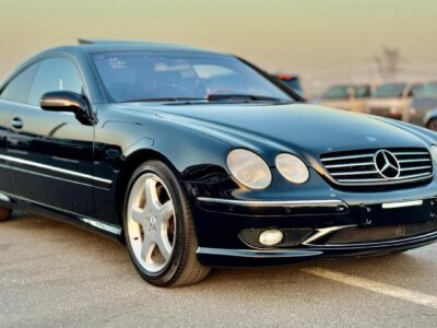 2002 Mercedes-Benz CL 500 5.0 liters V8 Engine Petrol RWD Black