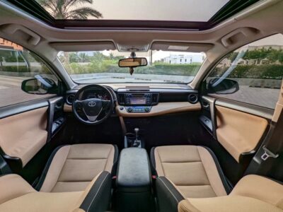 2016 Toyota Rav 4 GXR GCC Full Option SUV White Beige GCC Specs