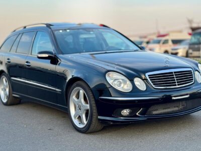 2005 Mercedes-Benz E 320 3.2 Liters V6 Engine Black